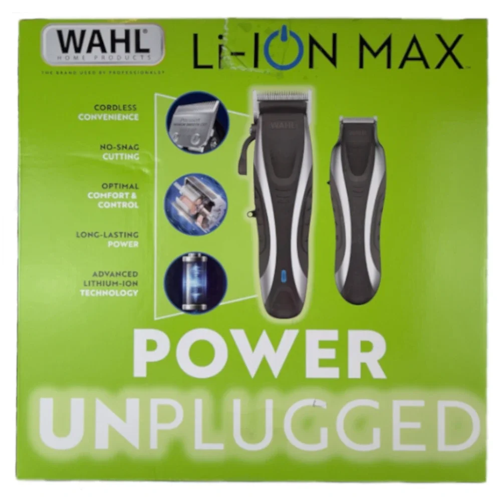 Wahl Li-ION MAX Cordless Haircutting & Beard Grooming Kit All-In-One Cutting